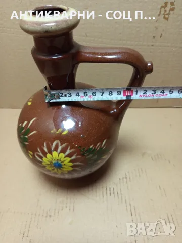 Соц Стара Глинена Стомна Бардуче., снимка 14 - Антикварни и старинни предмети - 50393773