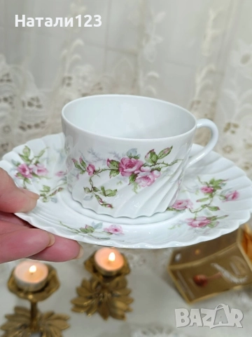 троен сет Limoges Havilland , снимка 4 - Чаши - 52960440