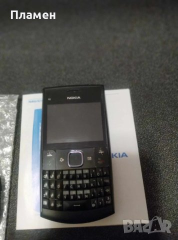 Телефон Nokia X2-01 QWERTY-клавиатура, microSD, Bluetooth. Камера0.3MP черен, снимка 2 - Nokia - 43702517