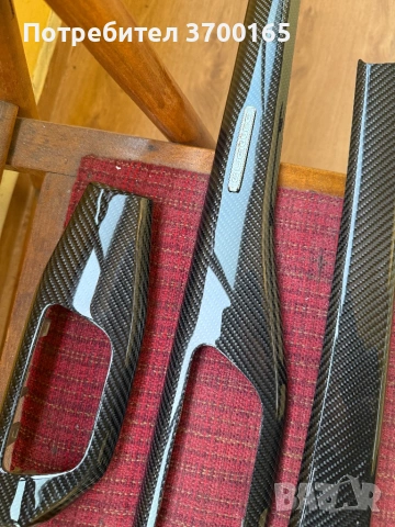 *Carbon* Интериорни лайсни за Audi A4/S4/RS4 A5/S5/RS5, снимка 4 - Части - 53266454