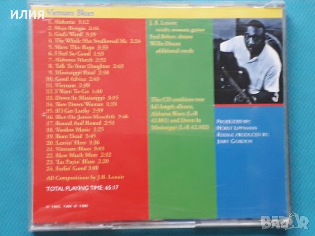 J.B. Lenoir – 1995 - Vietnam Blues (The Complete L + R Recordings)(Chicago Blues), снимка 6 - CD дискове - 43009981