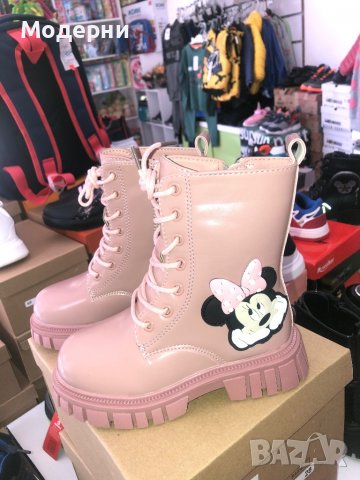 Ботуши мини маус, снимка 3 - Детски боти и ботуши - 38093606