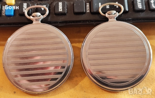 Лот джобни съветски / руски часовници Молния и Молния Кристал 3602, снимка 2 - Джобни - 52363952