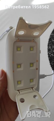 USB UV LED лампа за нокти, снимка 3 - Продукти за маникюр - 38499936