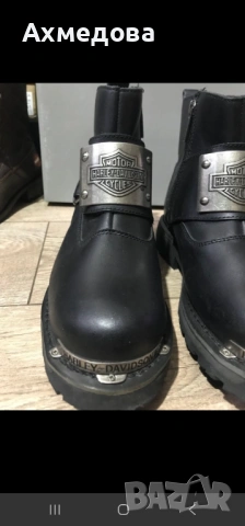 Оригинални  боти Harley Davidson, снимка 3 - Мъжки боти - 53502035