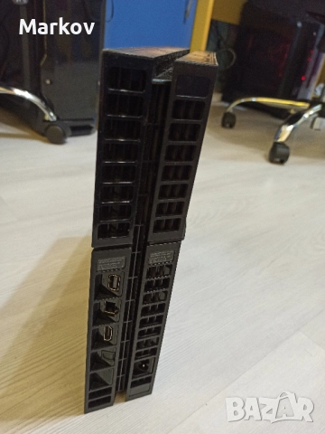 PlayStation 4 (PS4) 500GB + 10 диска + джойстици+станция за джойстици, снимка 5 - PlayStation конзоли - 52789597