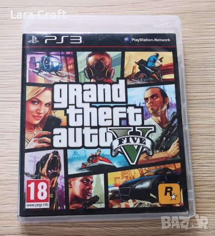 GTA 5 PS3 Playstation 3 Плейстейшън 3 Grand Theft Auto V, снимка 1 - Игри за PlayStation - 35205556