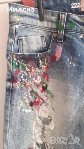 Дънки RAW, размер S, снимка 5 - Дънки - 52224961