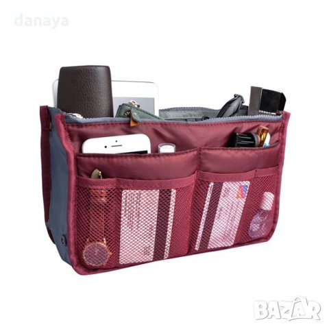 1175 Органайзер за дамска чанта несесер козметичка
