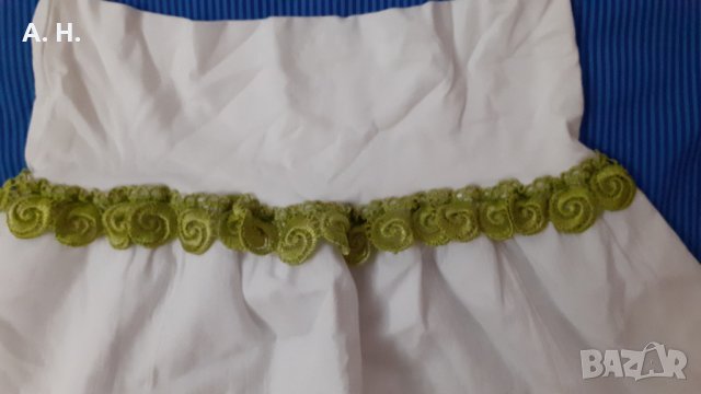 Бяла памучна пола, снимка 2 - Поли - 26601434