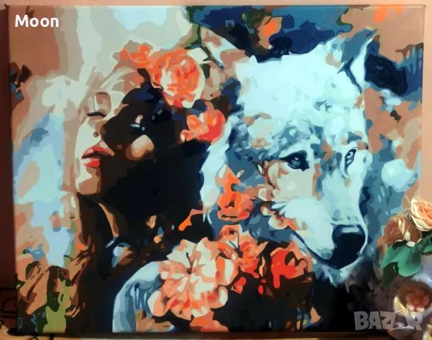 Картина - Момичето и Вълка