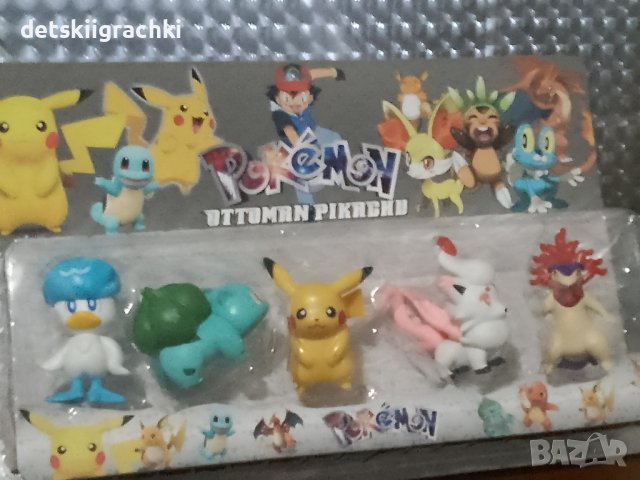 Покемон комплект с фигурки -разнообразие, снимка 4 - Фигурки - 43445674