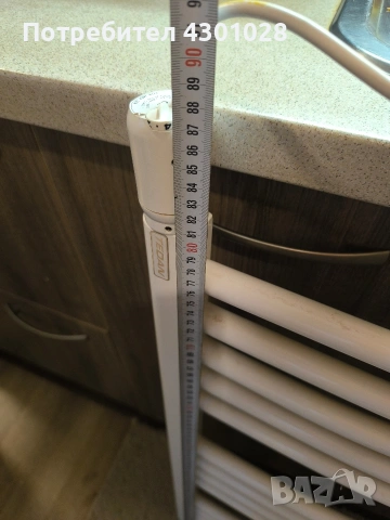 Електрическа алуминиева лира за баня Tedan 600 w., снимка 4 - Отоплителни печки - 53099560