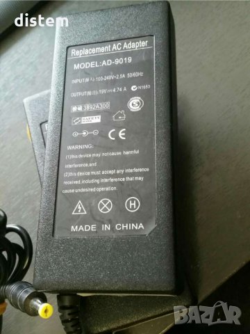 АC адаптер 19V 4.74A за Samsung AD-9019 