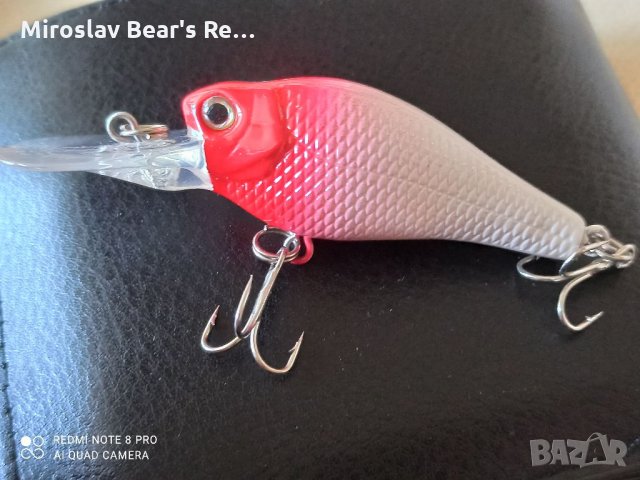 Воблерче тип Бомбер 5см НОВО, снимка 2 - Такъми - 32346673
