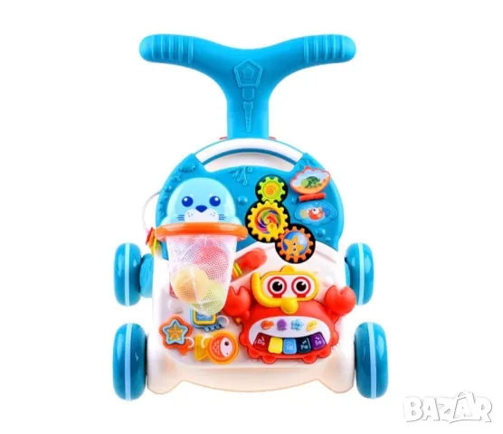 2 в 1 Уокър- проходилка и интерактивна масичка, снимка 2 - Проходилки - 50055190