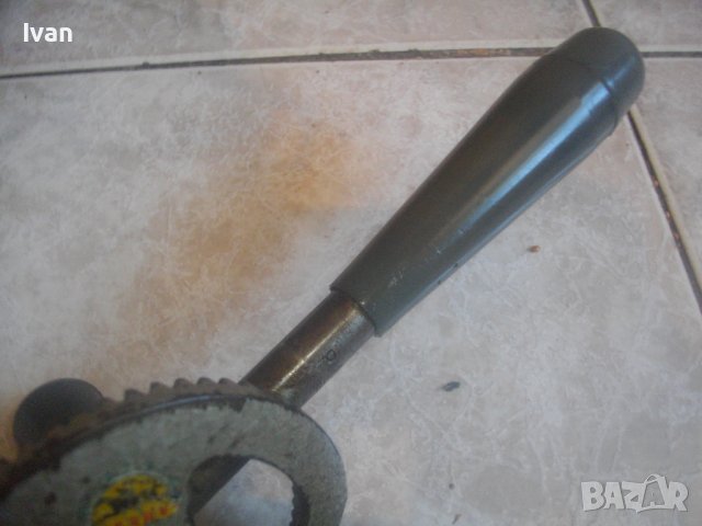 Старо Качество-СССР/Полша/ПНР-Маткап-Ръчна Дрелка-Бормашина-1986г-Отлична-250/270мм-Захват 6мм, снимка 12 - Бормашини - 43177476