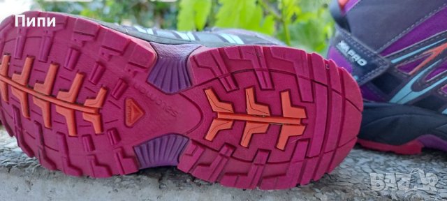Детски обувки Salomon 35 номер, снимка 4 - Детски обувки - 40790892