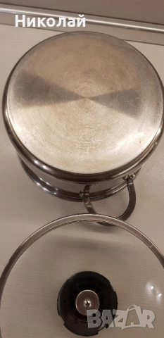 4 тенджери Cr-Ni стомана, снимка 14 - Съдове за готвене - 52517312