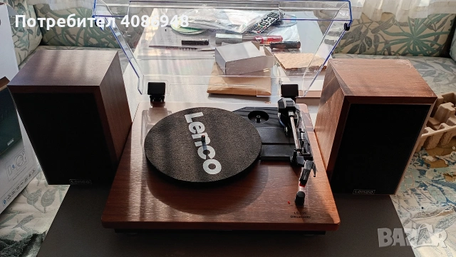 грамофон Lenko Bluetooth чисто нов , снимка 2 - Грамофони - 53578615