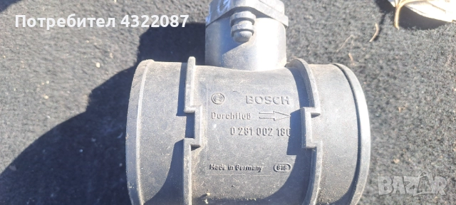 Дебитомер Bosch 0 281 002 180 Opel Astra G /Combo 1.7DTI / 2.0 DI