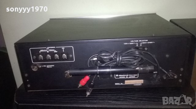 SOLD-ПОРЪЧАН-hitachi stereo tuner-japan-внос швеицария, снимка 13 - Ресийвъри, усилватели, смесителни пултове - 26273529