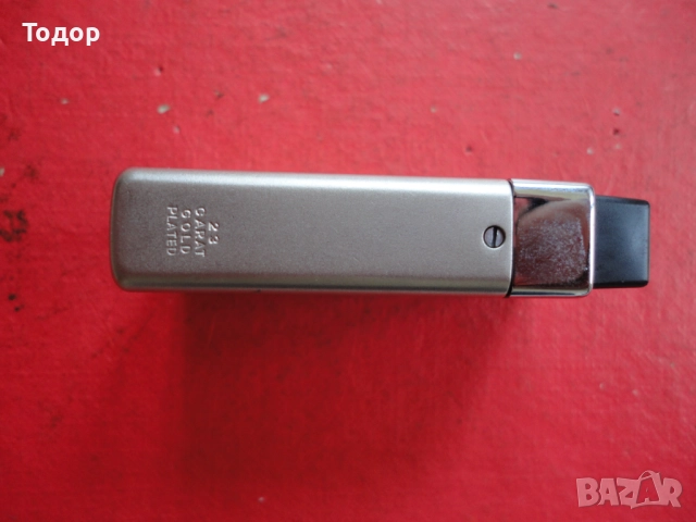 Луксозна запалка Braun 24 Carat Gold Plated W Germany, снимка 4 - Запалки - 52677486