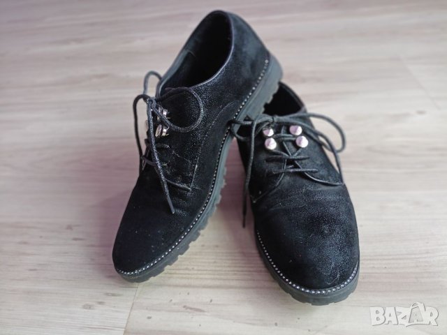 Обувчици естествен велур/38, снимка 1