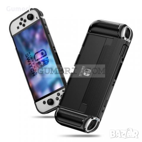 Nintendo Switch OLED Model - Силиконов Гръб , снимка 6 - Аксесоари - 34845092