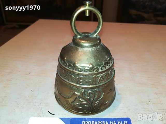 камбана-10х7см мед/месинг внос германия 2107211223