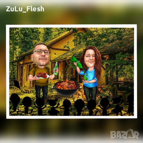 Дигитални карикатури , снимка 6 - Картини - 42083484