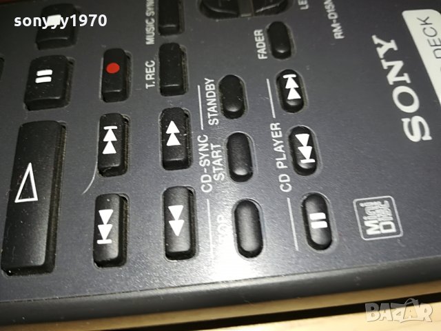 sony minidisc recorder-remote control, снимка 10 - Аудиосистеми - 28681209