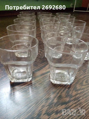 Нов комплект чаши Savoy Silver Club/14бр./за водка, уиски и др. , снимка 5 - Чаши - 51107612