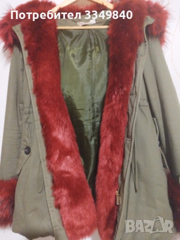 Яке от естествен пух, снимка 2 - Якета - 52189710