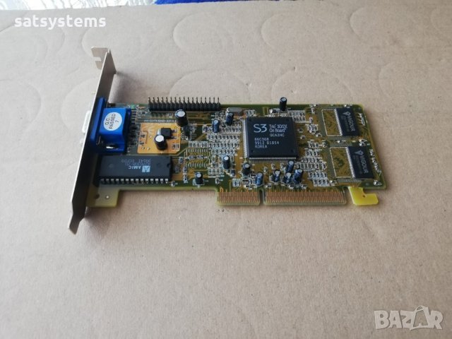 Видео карта S3 Trio3D/2X (86C368) 4MB AGP, снимка 5 - Видеокарти - 34906612