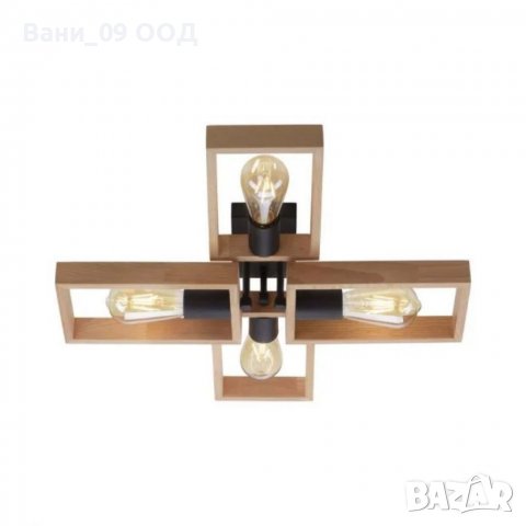 Моделираща се таванна лампа в индустриален стил, снимка 6 - Лампи за таван - 39432739