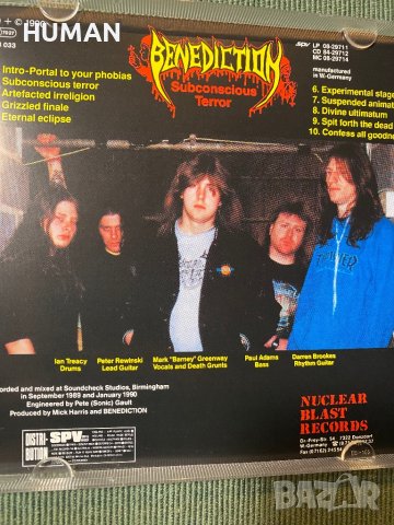 Benediction - Pestilence - Obituary , снимка 9 - CD дискове - 43171924