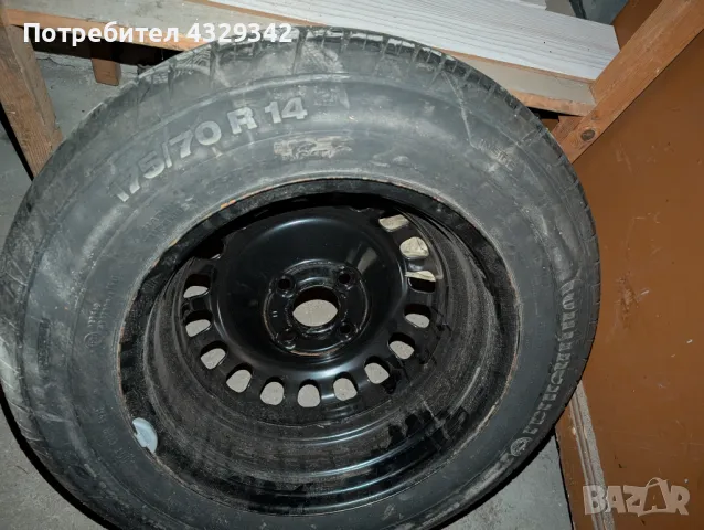 Оригинална резервна гума Opel Corsa D, снимка 4 - Гуми и джанти - 49853493