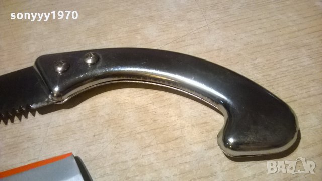 трион инокс-метална дръжка-40см, снимка 4 - Градински инструменти - 27658264