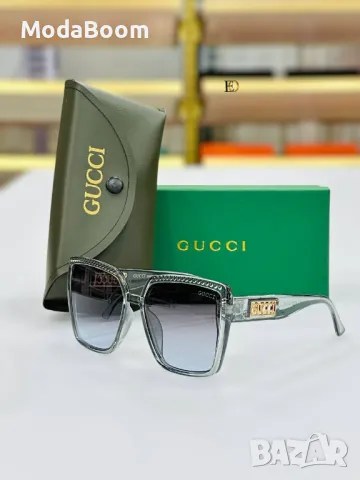 Gucci дамски слънчеви очила с калъф и кутия , снимка 3 - Слънчеви и диоптрични очила - 48122649