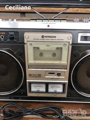 Радиокасетофон HITACHI TRK-8180Е, снимка 3 - Радиокасетофони, транзистори - 53514534