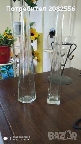 Стъклени вази , снимка 5 - Други стоки за дома - 40534698