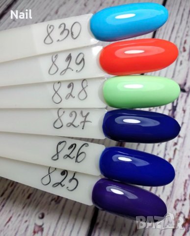 COCO геллак 50 цвята , снимка 10 - Продукти за маникюр - 43854323