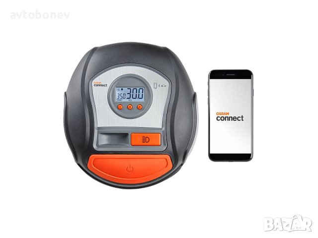 Дигитален компресор за гуми OSRAM TYREINFLATE Connect 650-12V, снимка 2 - Аксесоари и консумативи - 42937393