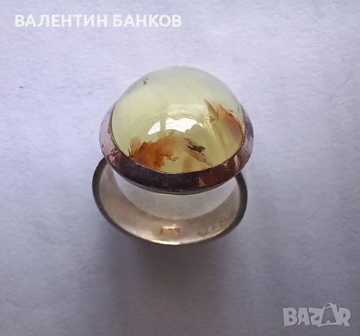 Сребърни дамски пръстени с камъни , снимка 5 - Пръстени - 43243039