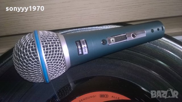SHURE BETA SM 58S-PROFESSIONAL VOCALE MICROPHONE-ВНОС ХОЛАНДИЯ, снимка 1 - Микрофони - 27879674
