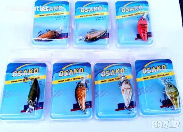 Висок клас воблери за кефал, костур и пъстърва . 7бр-28лв !, снимка 2 - Такъми - 37733035