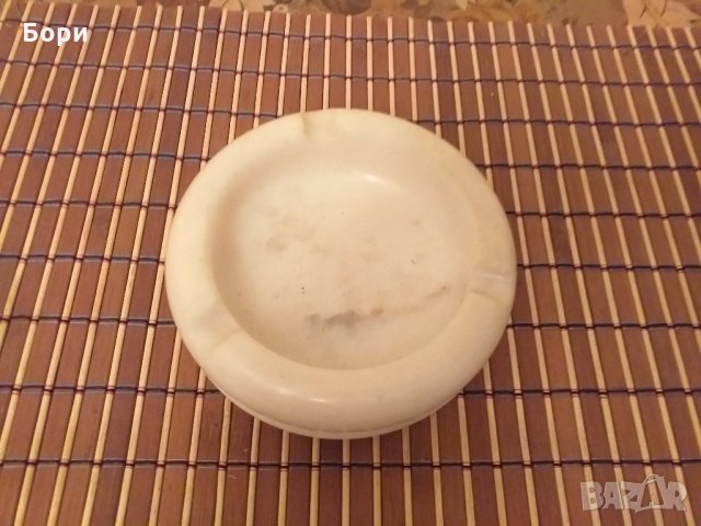 Нов мраморен пепелник , снимка 2 - Други - 27871078