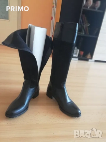Дамски ботуши, кожени, №36, снимка 4 - Дамски ботуши - 52412573