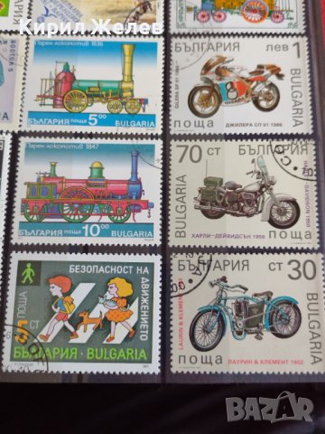 Пощенски марки серий микс Мотори, Локомотиви, Космос от соца за колекция - 22427, снимка 7 - Филателия - 36676144